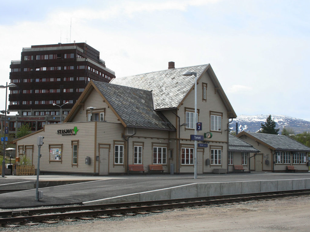 stasjonsbygningen på Tynset